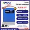 ANENJI 6200W Inverter Solare Ibrido Off-Grid MPPT 120A 230V 48V 500Vdc PV con WIFI BMS