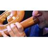 Australian Treasures - Australian Treasures Spiral Travel Didgeridoo - AT-Spiral compresa la borsa spiraldidgeridoo