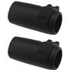 VGOL 2 morsetti regolabili a sgancio rapido di ricambio per albero pagaia morsetto regolatore per la maggior parte degli alberi da SUP 70 x 33 mm nero