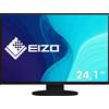 EIZO Monitor PC 24.1 Pollici 1920 x 1200 Pixel WUXGA DisplayPort HDMI Nero FlexScan EV2495-BK
