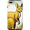 Kangaroo Snugg Custodia per iPhone 7 Plus/8 Plus Australia Kangaroo Art Australiano