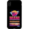 Miami & City Gifts Custodia per iPhone XS Max Miami City Beach Miami Florida Gold Coast Buone buone vibrazioni