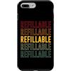 Refillable Apparel Custodia per iPhone 7 Plus/8 Plus Ricaricabile, ricaricabile