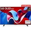 LG OLED evo 42'', Serie C4 2024, OLED42C44LA, Smart TV 4K, Processore α9 Gen7, OLED Dynamic Tone Mapping Pro, 20W, Dolby Vision, 4 HDMI 2.1 4K@144Hz, GSync, VRR, Alexa, ThinQ AI, webOS 24, Umber Brown
