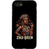 Heritage Threads Custodia per iPhone SE (2020) / 7 / 8 Zulu Queen Tradizionale bellezza africana ispirata