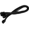 SilverStone SST-PP07-EPS8B - cavo estensione sleevato EPS 8pin a EPS/ATX 4+4pin, 30cm, nero