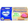 Mellin Omogeneizzato di Prosciutto 100% Naturale - 24 Vasetti da 80 gr