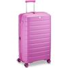 RONCATO B-FLYING Valigia Trolley Grande Espandibile 4 Ruote 78x50x30/35 cm Rigida con Chiusura TSA - PINK