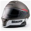 Blauer Casco Moto Integrale Blauer FF01 In Fibra Doppia Visiera H80
