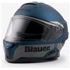 Blauer Casco Moto Integrale Blauer FF01 In Fibra Doppia Visiera H10