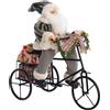 BIZZOTTO Babbo Charles Verde con Triciclo - Altezza 40 cm