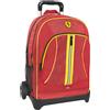 PANINI SCUOLA Ferrari Zaino Scuola Organizzato Trolley Staccabile