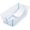 STOKKE Vaschetta Bagnetto Flexibath Xl Ocean Blue Con Newborn Incluso