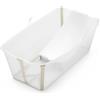 STOKKE Vaschetta Bagnetto Flexibath Sandy Beige Con Newborn Incluso