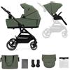 KINDERKRAFT Passeggino 2 In 1 Yoxi Mystic Green Kinderkraft - REGISTRATI! SCOPRI ALTRE PROMO