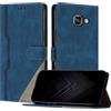 JayModCase Custodia per Samsung Galaxy A310 / A3 2016,Flip Custodia Portafoglio Caso Libro con Magnetica | porta carte di credito | Supporto Stand - Blu