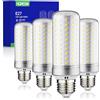 HOMEOW Lampadina LED E27 Luce Fredda 6000K, 25W 2500LM, Equivalenti a 200W Lampada Tradizionale, Lampadine E27 LED Mais Risparmio Energetico, Non Dimmerabile, AC 220-240V, Set di 4