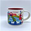 STARBUCKS City Mug You Are Here Collection Vienna Wien - Tazza da caffè in porcellana