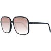 Guess GF6146 5701F, Occhiali Donna, Nero Lucido, Taglia Unica