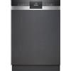 Siemens iQ300, lavastoviglie parzialmente integrata, 60 cm, in acciaio inox, SN53HS10TE