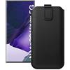 Slabo Case Cover Protettiva per Samsung Galaxy Note 20 Ultra 5G Custodia Protettiva con Chiusura Magnetica in Pelle PU - Nero | Black