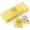 TWG Tea | Lung Ching | Tè Verde | Infuso Aromatico di Giada | 15 Bustine di Tè in Cotone Cucite a Mano | Set Regalo