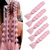 Dcbaboo Extension Capelli per Treccine Africane Rosa, Extension Treccine Africane 5PCS 500g 60cm Treccia Capelli Finti Sintetici Afro Trecce Ombre Jumbo Braiding Hair Extension per Treccine