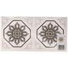 Wall Genie - Adesivi per piastrelle da parete, confezione da 30, in vinile, 150 mm x 150 mm, T3 14