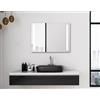 Talos Light Specchio da Bagno, Bianco Caldo, 80 x 60 cm