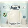 Tenderly Carta Igienica Tenderly Carezze di Latte 108 rotoli 6x18