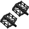 YdseozOA Fahrradpedale Fahrrad Aluminium rutschfeste langlebige Mountainbike-Pedale MTB BMX Radfahren Universal-Fahrradpedale Fahrradzubehör (schwarz)