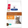 Hill's Prescription Diet K/D Kidney Care Con Tonno Cibo Secco Per Gatti 1,5kg
