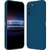 RankOne Custodia per Samsung Galaxy S10 Lite/Galaxy A91 (6.7 Inches) Cover Morbida in Silicone TPU - Blu zaffiro