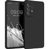 kwmobile Cover per Samsung Galaxy A53 5G Custodia - Back Case per Smartphone in Silicone TPU - Protezione Gommata - nero