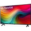 LG NanoCell 43'' Serie NANO82 43NANO82T6B, TV 4K, 3 HDMI, SMART TV 2024 GARANZIA ITALIA