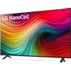 LG NanoCell 55'' Serie NANO82 55NANO82T6B, TV 4K, 3 HDMI, SMART TV 2024 GARANZIA ITALIA