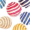 Vebetter Sisal Ball, Confezione Da 9 Palline Di Sisal Per gatto, 4,3 Cm, Colori Assortiti, Giochi Interattivi Per Interni