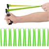 SAVOSWEET 10 Pz Bande di Gomma Ricambio per Fionda, Elastici per Fionda Piatti, Fasce Elastiche di Ricambio in Gomma per Fionda Catapulta Caccia, Spessore 1 mm, Accessori per Fionda