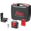 Leica Lino P5 - compatto laser a 5 punti dotato di innovativo adattatore magnetico (fascio laser rosso, portata di lavoro: 30 m)