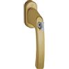 Hoppe 11780405 - Maniglia per finestra LIÈGE, cilindro, 7 x 40, bronzo anodizzato,
