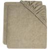 Jollein 2550-503-67058 - Set di 2 fodere per fasciatoio in spugna, colore: oliva basic (50 x 70 cm)
