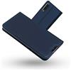 Radoo Cover per Samsung Galaxy A50, ultra sottile in pelle PU di alta qualità, a portafoglio, con aletta a portafoglio, per Samsung Galaxy A50 (blu)