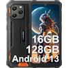 Blackview BV5300 Plus Outdoor Handy ohne Vertrag, 16 GB RAM 128 GB/1 TB Smartphone per uso esterno, Android 13 6580 mAh Portatile per uso esterno, 6,1 HD 13 MP + 5 MP, 4G Dual SIM