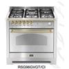 Lofra Cucina RSG96GVGT/Ci Acciaio Dolcevita 90x60 6 Fuochi - Garanzia Italia