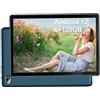 Newmetab Tablet 10 Pollici, 6GB RAM+128GB ROM, Dual 4G VoLTE SIM/WIF, Fotocamera 16MP+8MP, Octa-Core, Android 12 (Blue)