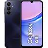 Samsung Cellulare Smartphone Samsung Galaxy A15 5G 6,5" SM-A156 4+128GB Blue Black