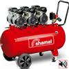 SHAMAL COMPRESSORE ARIA ELETTRICO PORTATILE SHAMAL SILENZIATO SILENZIOSO 8 BAR 100 LT