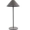 Wisdom Lampada da tavolo Led touch Nam Grigia 5W portatile a batteria ricaricabile USB Dimmerabile Wisdom