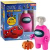 Among Us Action Figure da collezione Serie 2 con accessori (rosa)