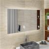 DEGHI Specchio led 120x70 cm luce fredda reversibile - Cosmeta